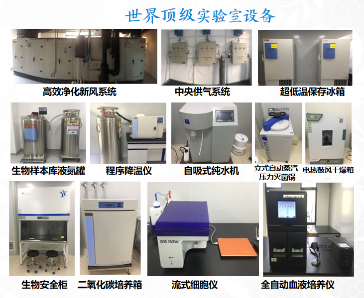 中科干細胞實(shí)驗室設備