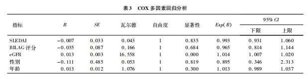 預后影響因素分析