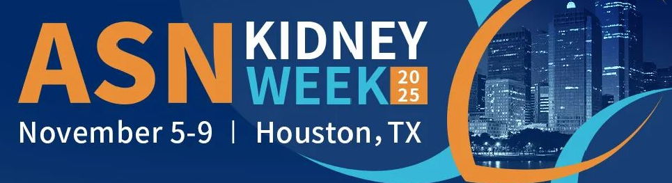 美國腎臟病學(xué)會(huì )Kidney Week 2025
